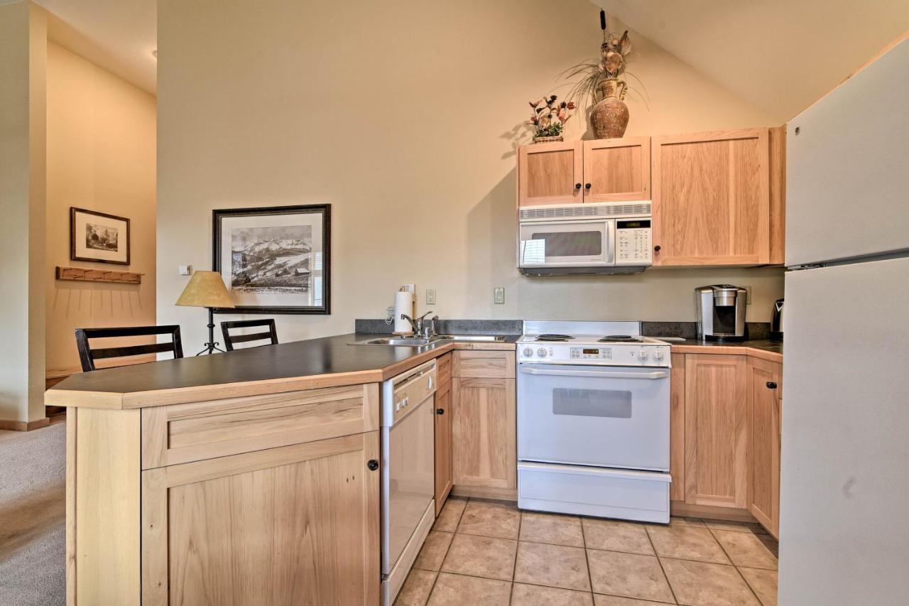 Keystone Ski Condo With Mtn View - Walk To Gondola! Exterior foto